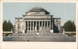 Exterior of Library at Columbia University New York, NY Postcard Postcard Postcard