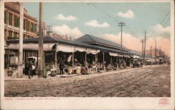 French Market Postcard