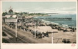 Casino and Beach Santa Cruz, CA Postcard Postcard Postcard