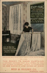 Ready to Hang Curtains, Reid & Hughes Co Postcard