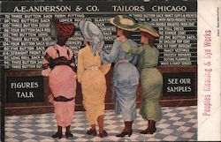A.E. Anderson & Co., Tailors Chicago Postcard