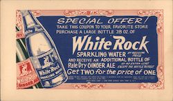 White Rock Sparkling Water Postcard