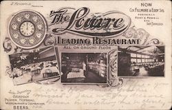 The Louvre Restaurant Postcard