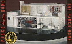 Pabco's Miniature Model Display Home Postcard