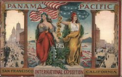 San Francisco, California 1915 Panama-Pacific International Exposition (PPIE) Postcard Postcard Postcard