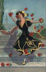 Portola Festival, San Francisco 1909 Postcard