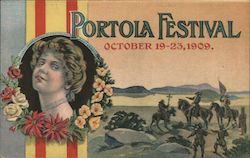 San Francisco Portola Festival 1909 California Exposition Postcard Postcard Postcard