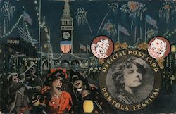 Portola Festival Postcard
