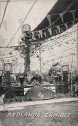 Redlands Exhibit, National Orange Show 1913 Postcard