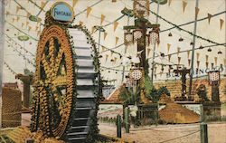 Redlands & Fontana Display, National Orange Show 1913 Postcard