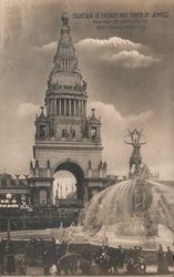 Fountain of Energy and Tower of Jewels Postcard