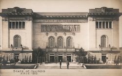 State of Illinois Building Postcard