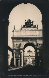 Arches of Rising and Setting Sun Postcard
