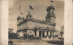 Cuban Building Postcard