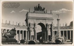 Arch of the Rising Sun, Court of the Universe Postcard