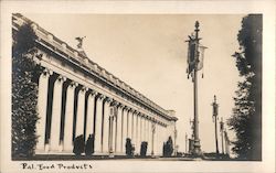 Palace of Food Products Postcard
