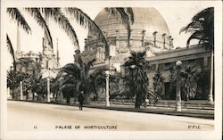 Palace of Horticulture Postcard