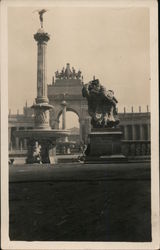 Column of Setting Sun, Arch of the East 1915 Panama-Pacific International Exposition (PPIE) Postcard Postcard Postcard