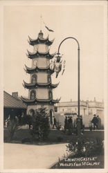 Chinese Castle 1915 Panama-Pacific International Exposition (PPIE) Postcard Postcard Postcard