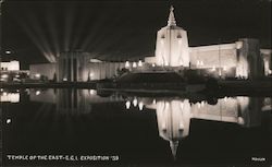 Temple of the East Golden Gate International Exposition 1939 Postcard