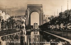 Court of Reflections - Golden Gate International Exposition Postcard