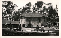 Globe Theatre 1935 California Pacific Exposition San Diego Postcard Postcard Postcard