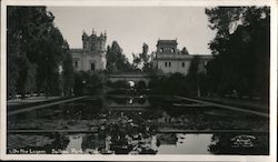 On the Lagoon - Balboa Park 1935 California Pacific Exposition San Diego Original Photograph Original Photograph Original Photograph