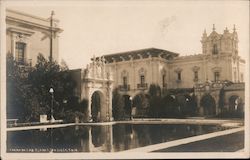 Laguna De Las Flores 1915 Panama-California Exposition Postcard Postcard Postcard