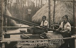 Women Weavers Igorrote 1909 Alaska Yukon-Pacific Exposition Postcard Postcard Postcard