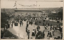 Entrance 1909 Alaska Yukon-Pacific Exposition Postcard Postcard Postcard