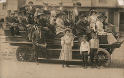 Seeing Seattle Tour Group Picture Spiro & Lotz, 621 Union St Washington 1909 Alaska Yukon-Pacific Exposition Postcard Postcard Postcard