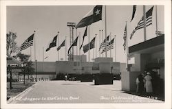 Entrance to the Cotton Bowl - Texas Centennial Exposition 1936 Postcard