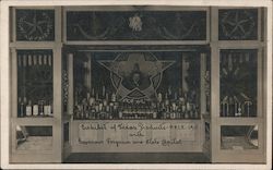 Exhibit of Texas Products with Governor Ferguson and State Capitol San Francisco, CA 1915 Panama-Pacific International Expositio Postcard