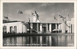 British Pavillion on Lagoon of Nations Postcard