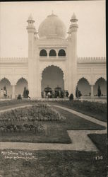 Main Entrance Taj Mahal Sesquicentennial Exposition Philadelphia 1926 Postcard