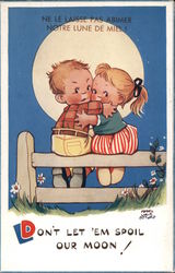 Don't Let 'Em Spoil Our Moon! Postcard