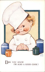 Did you know I"m also a good cook? Postcard