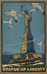 Statue Of Liberty Postcard
