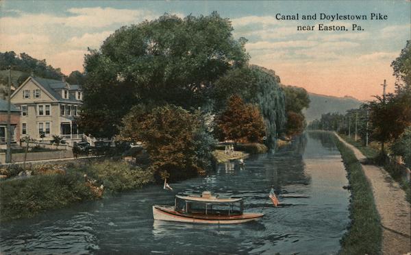 Canal and Doylestown Pike Easton Pennsylvania