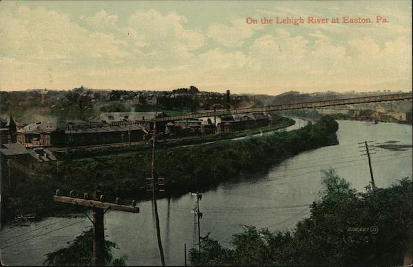 On the Lehigh River Easton Pennsylvania