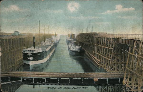 Mesaba Ore Docks Duluth Minnesota