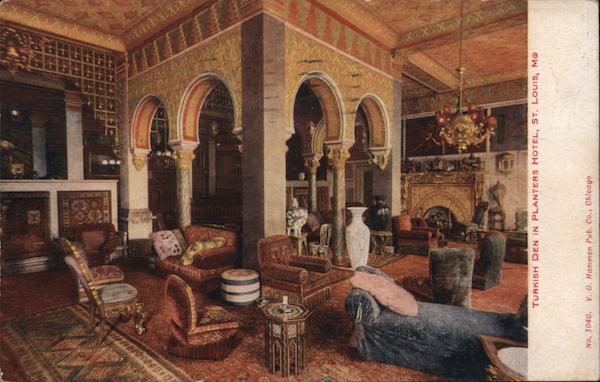 Turkish Den in Planters Hotel St. Louis Missouri