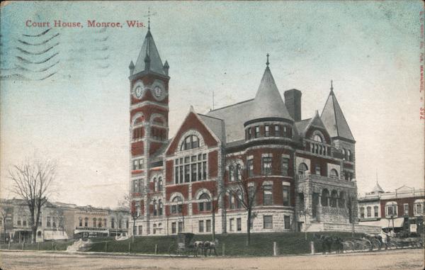 Court House Monroe Wisconsin