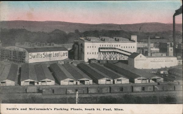 Swift's and McCormack';s Packing Plants South St. Paul Minnesota