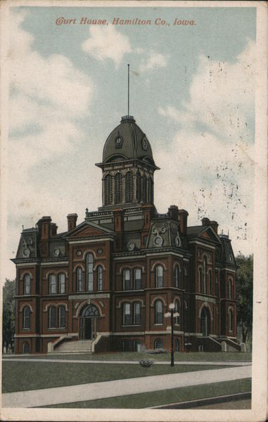 Court House Webster City Iowa