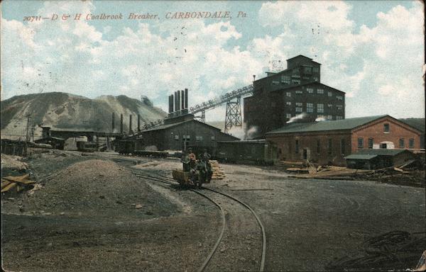 D&H Coalbrook Breaker Carbondale Pennsylvania