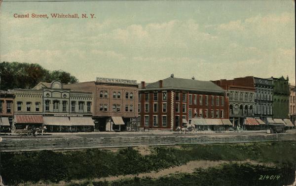 Canal Street Whitehall New York