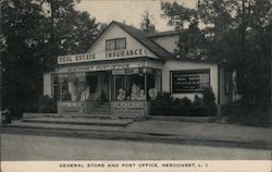 General Store and Post Office Postcard