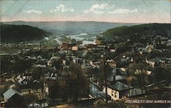 View from Burrell's Hill Postcard