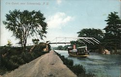 Erie Canal Postcard